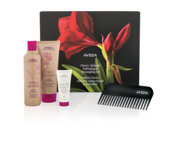 THE BOX - CHERRY ALMOND SOFTENING HAIR&BODY TRIO